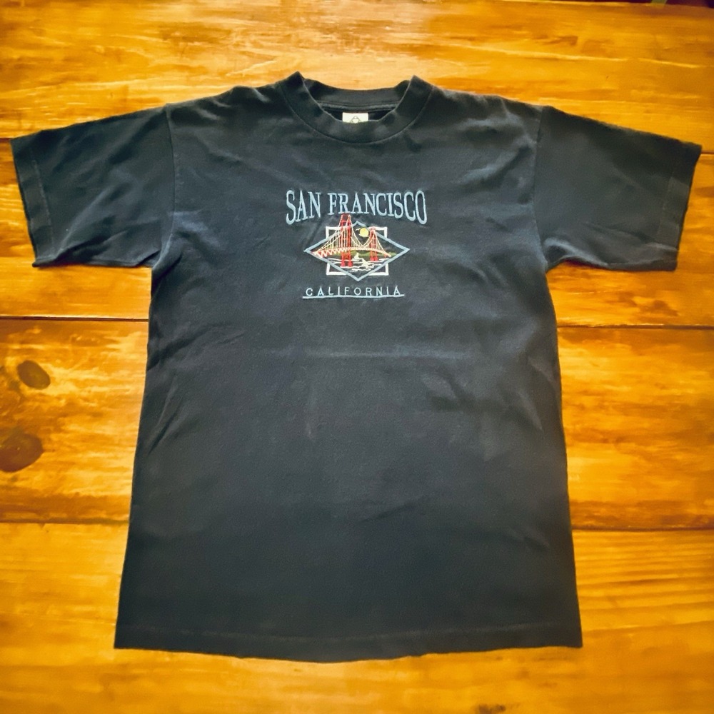 Vintage Y2K San Francisco California Graphic T Shirt Alstyle Medium